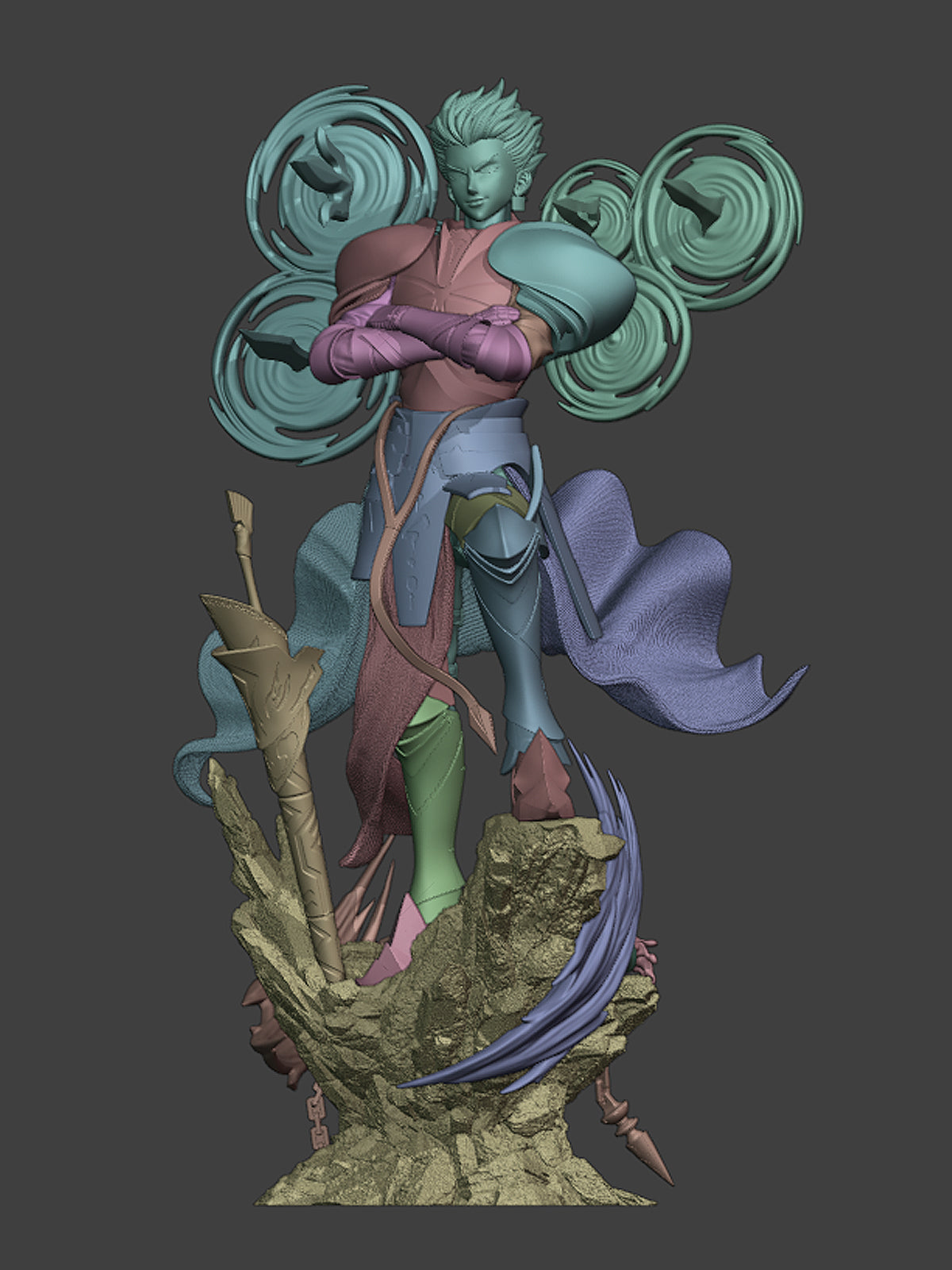 The King of Heroes Statue