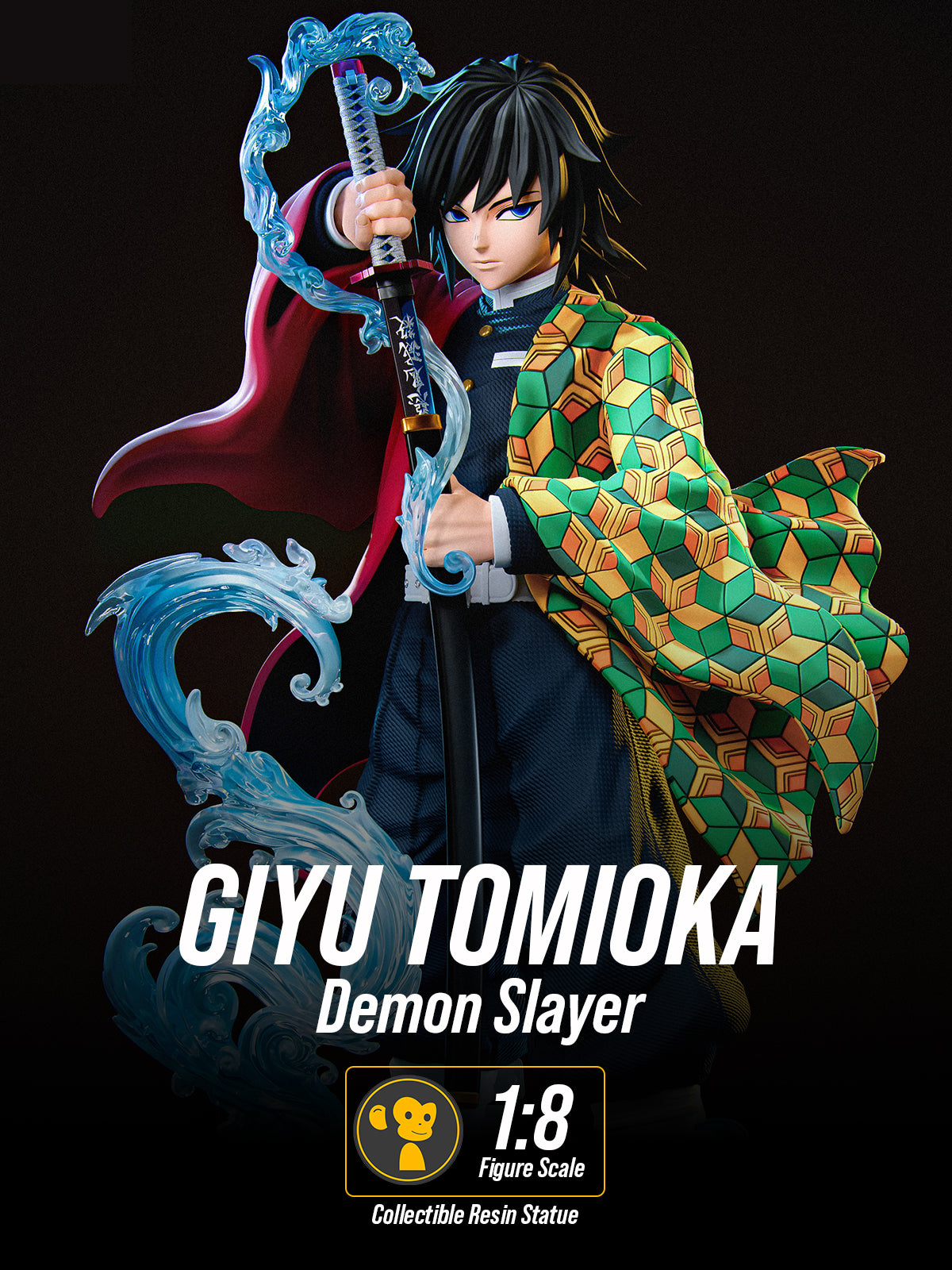 The Water Pillar | Maximum Detailed 12K 3D Printed Figure