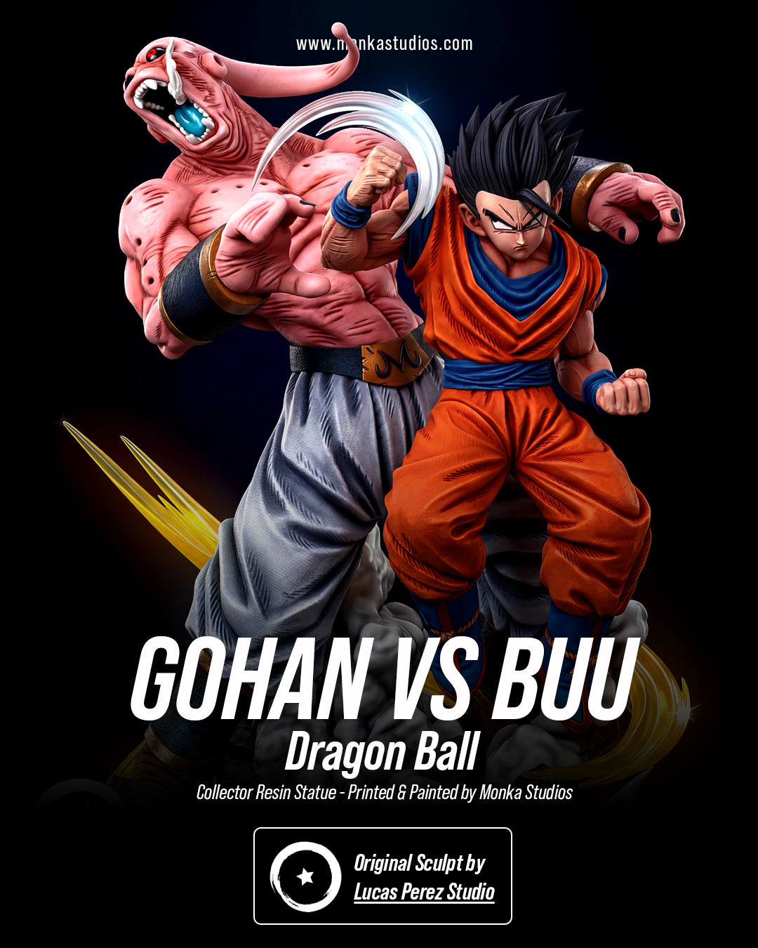 Gohan VS Buu Statue