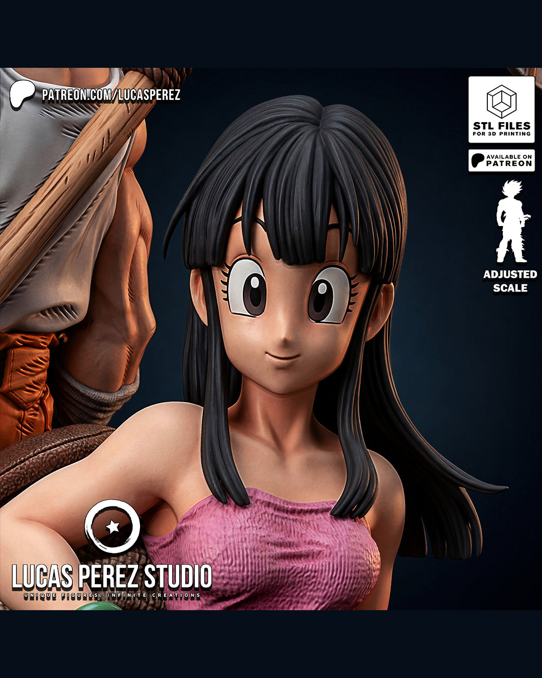 Goku Family Statue