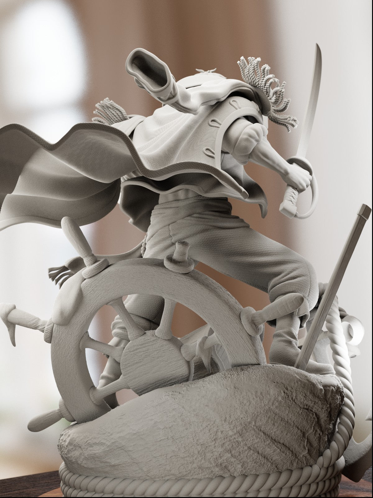 The Pirate King | Maximum Detailed 12K 3D Printed Figure
