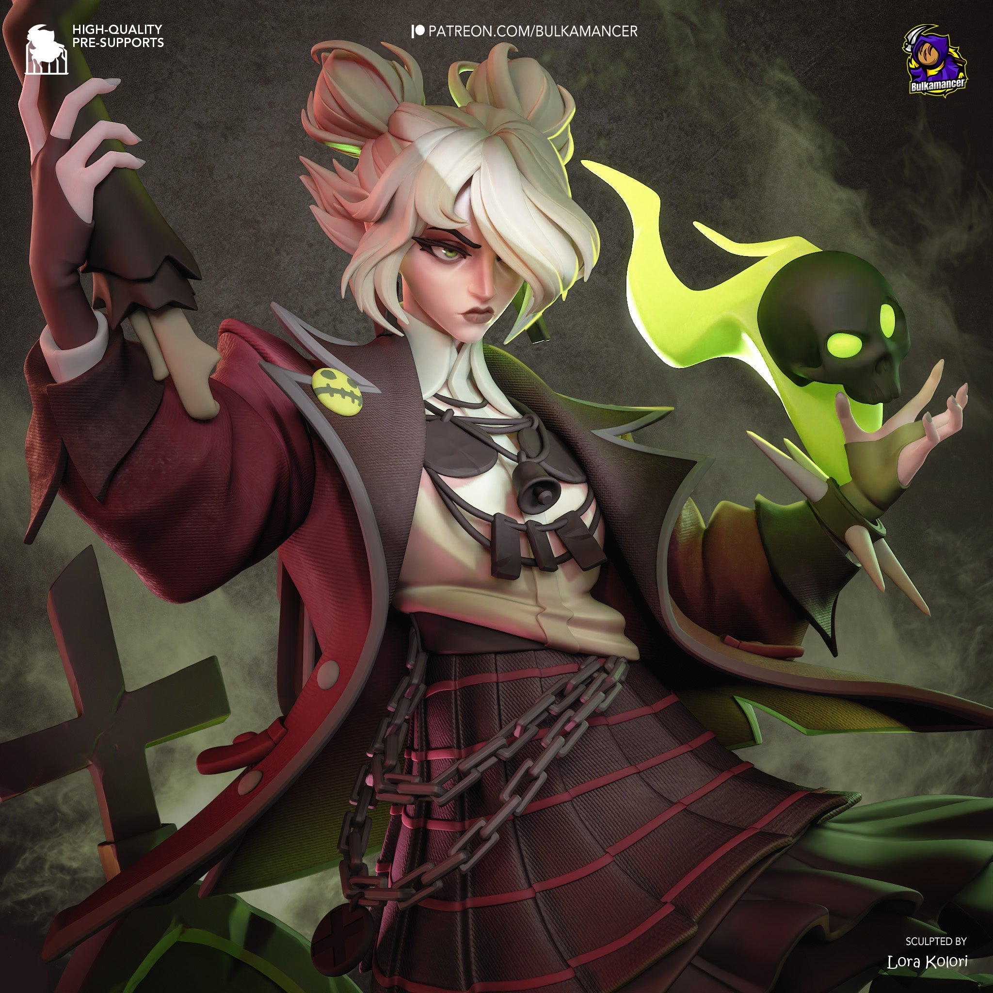 Graveyard Maestro Statue