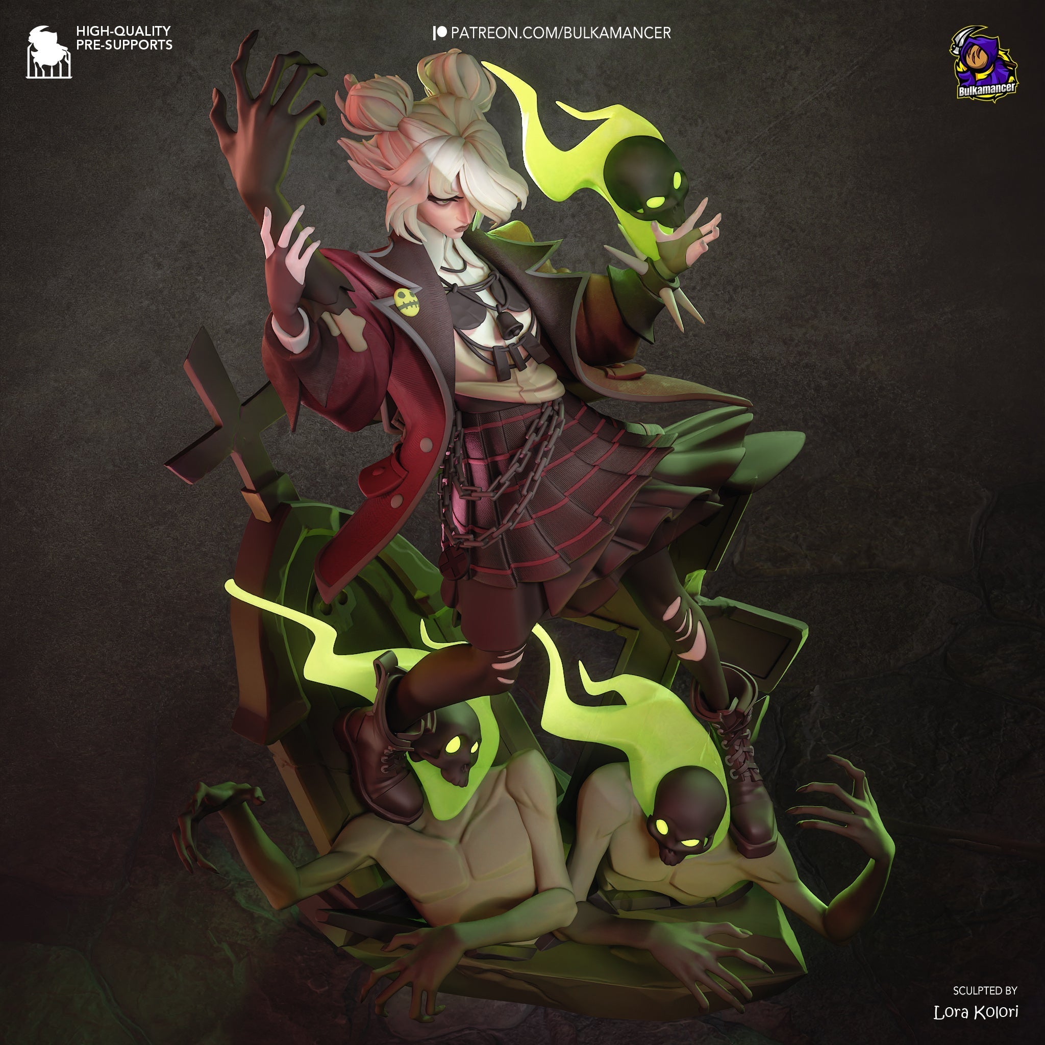 Graveyard Maestro Statue