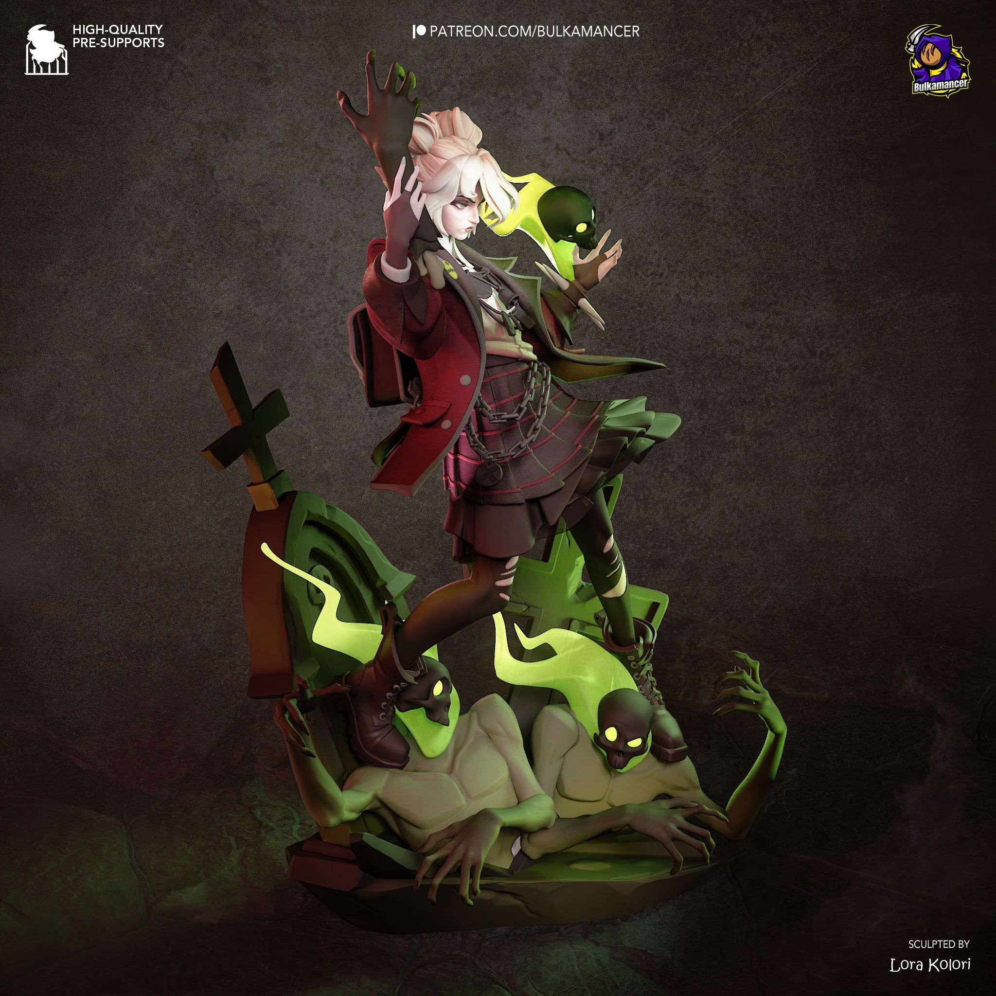 Graveyard Maestro Statue