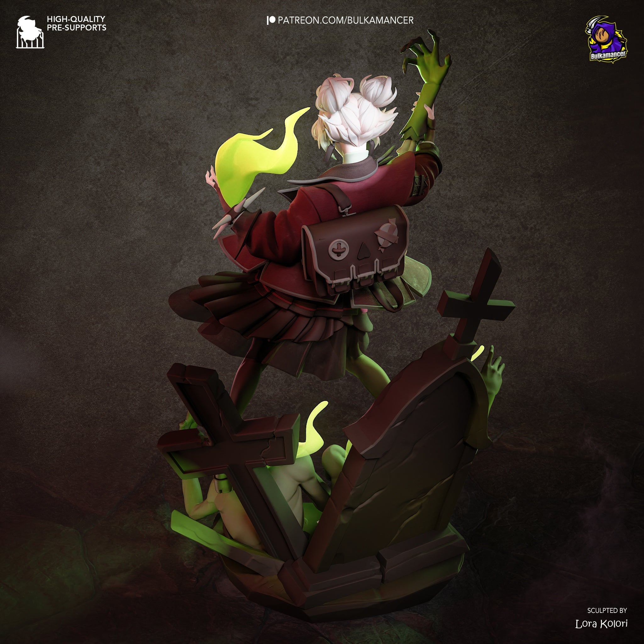 Graveyard Maestro Statue