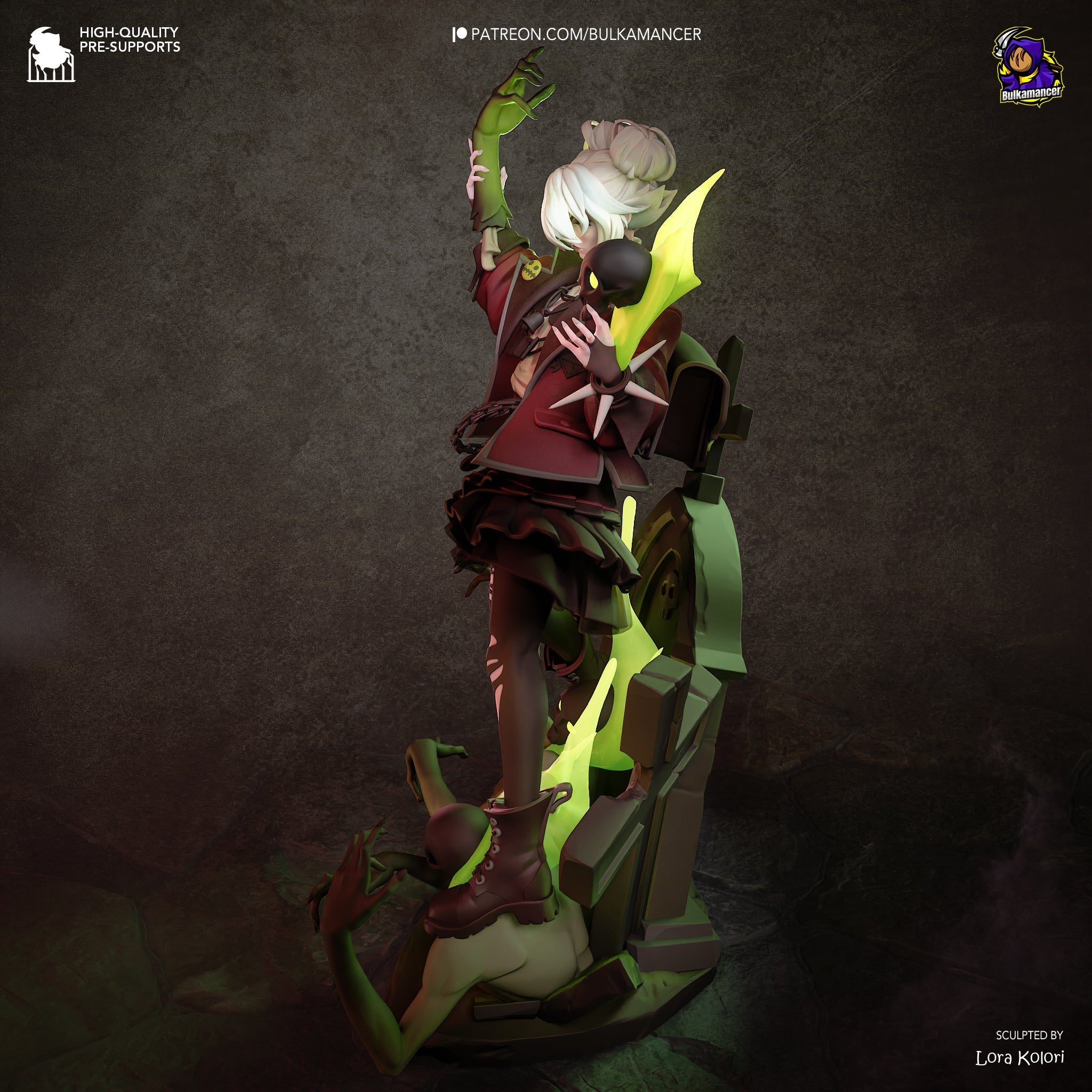 Graveyard Maestro Statue