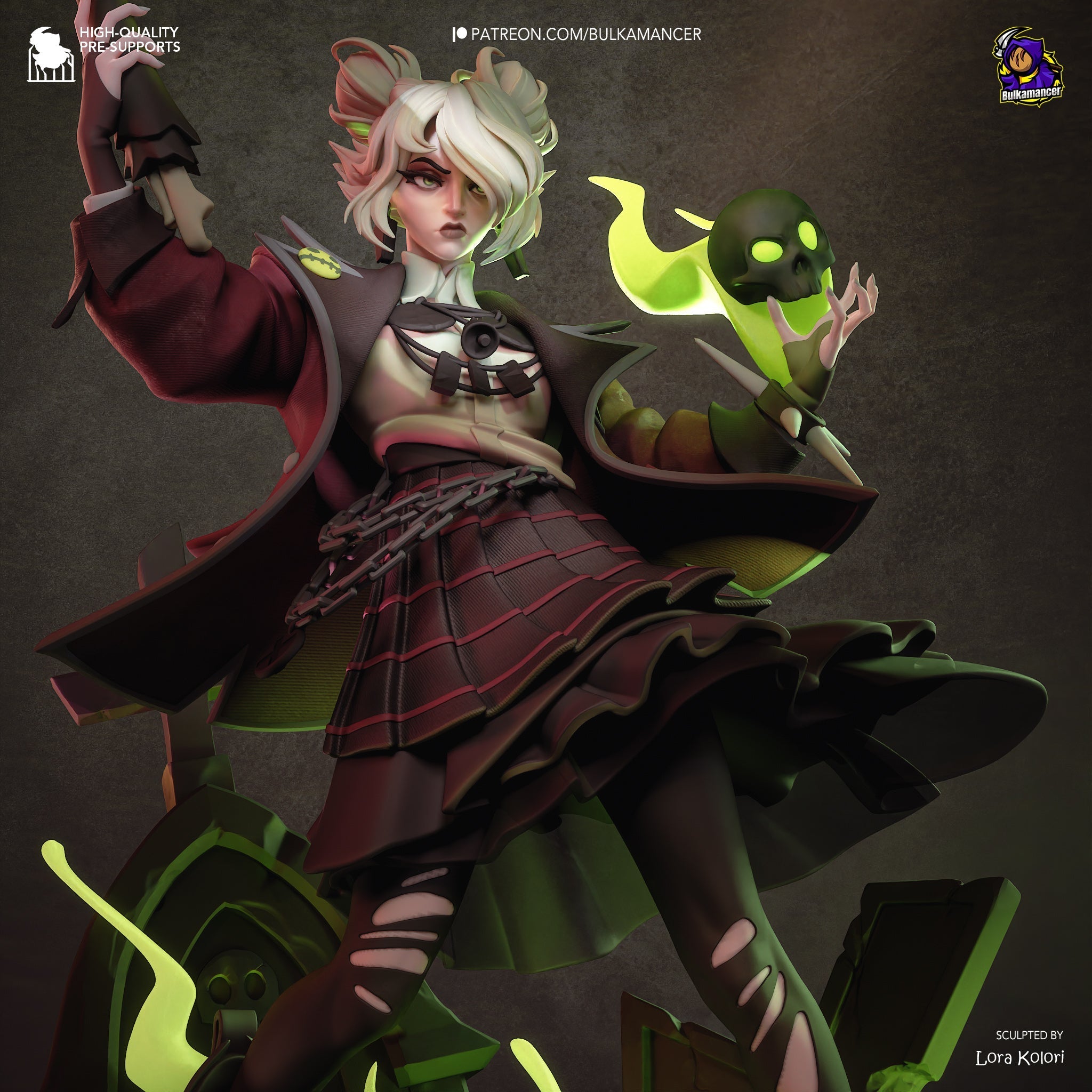 Graveyard Maestro Statue
