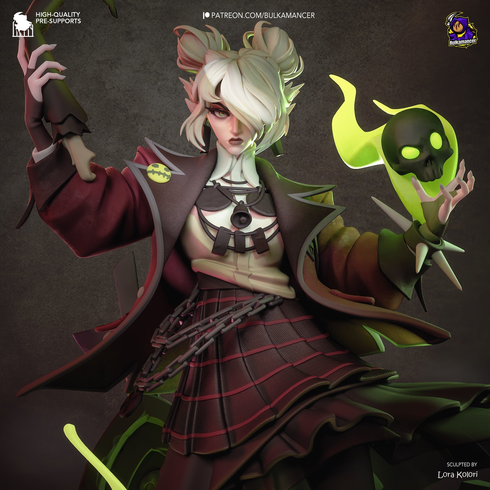 Graveyard Maestro Statue