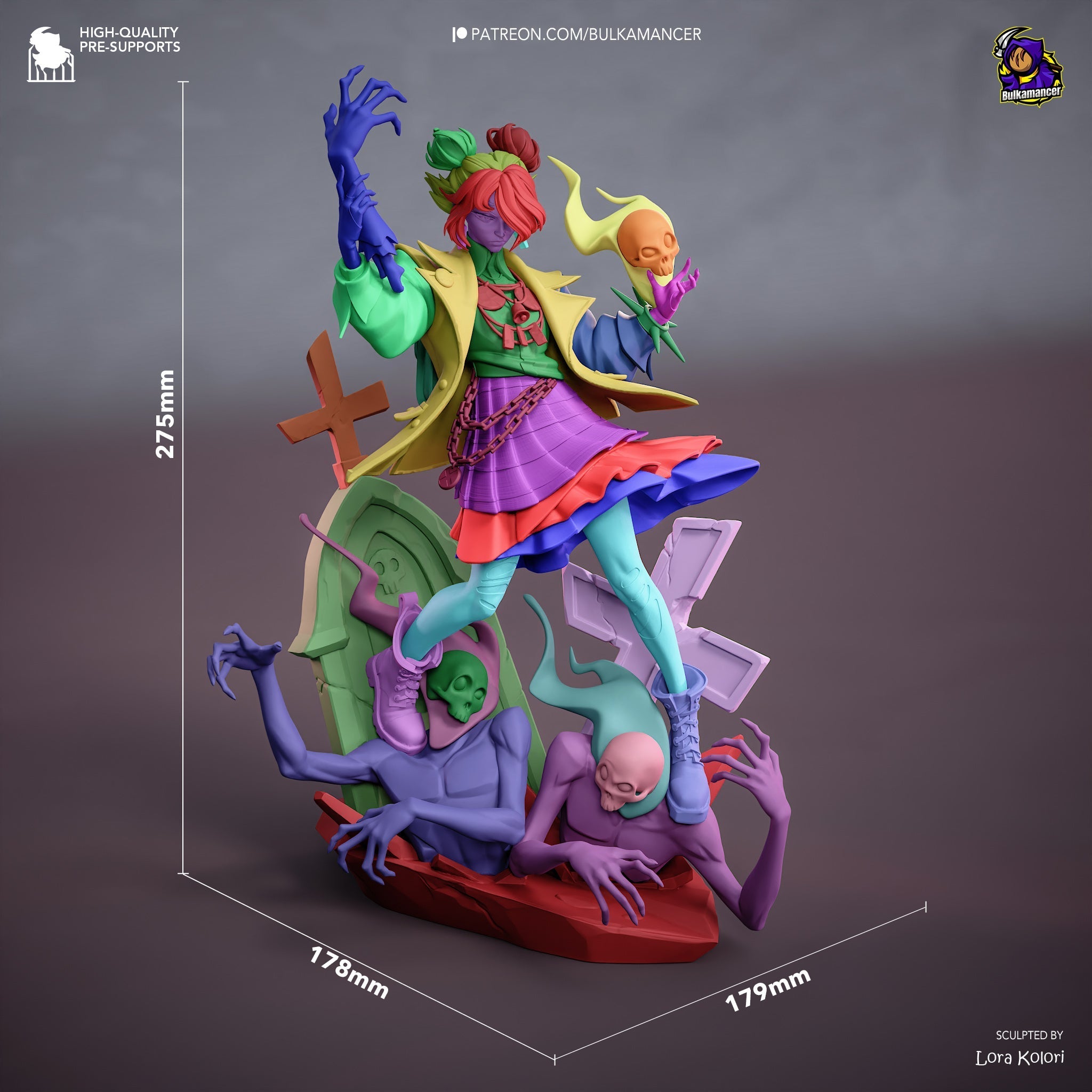 Graveyard Maestro Statue