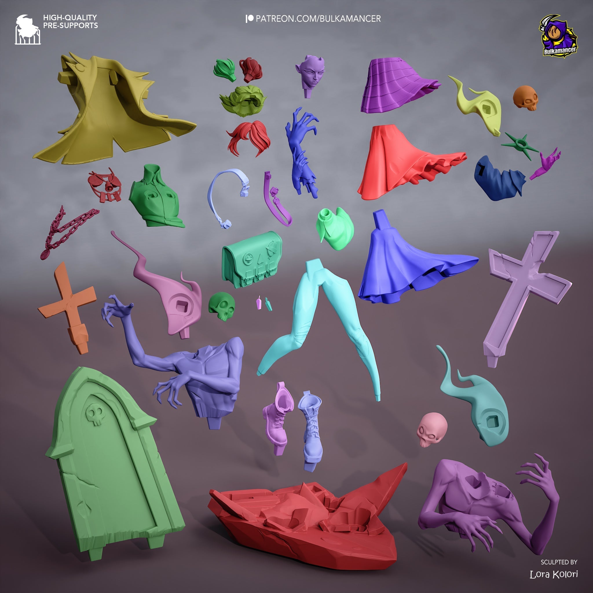 Graveyard Maestro Statue