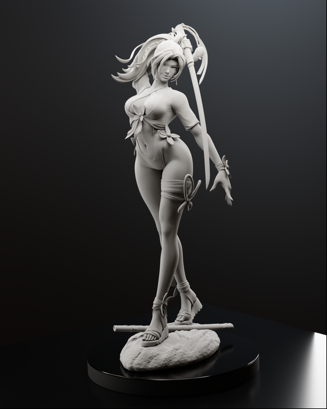 The Psychic Kunoichi Statue