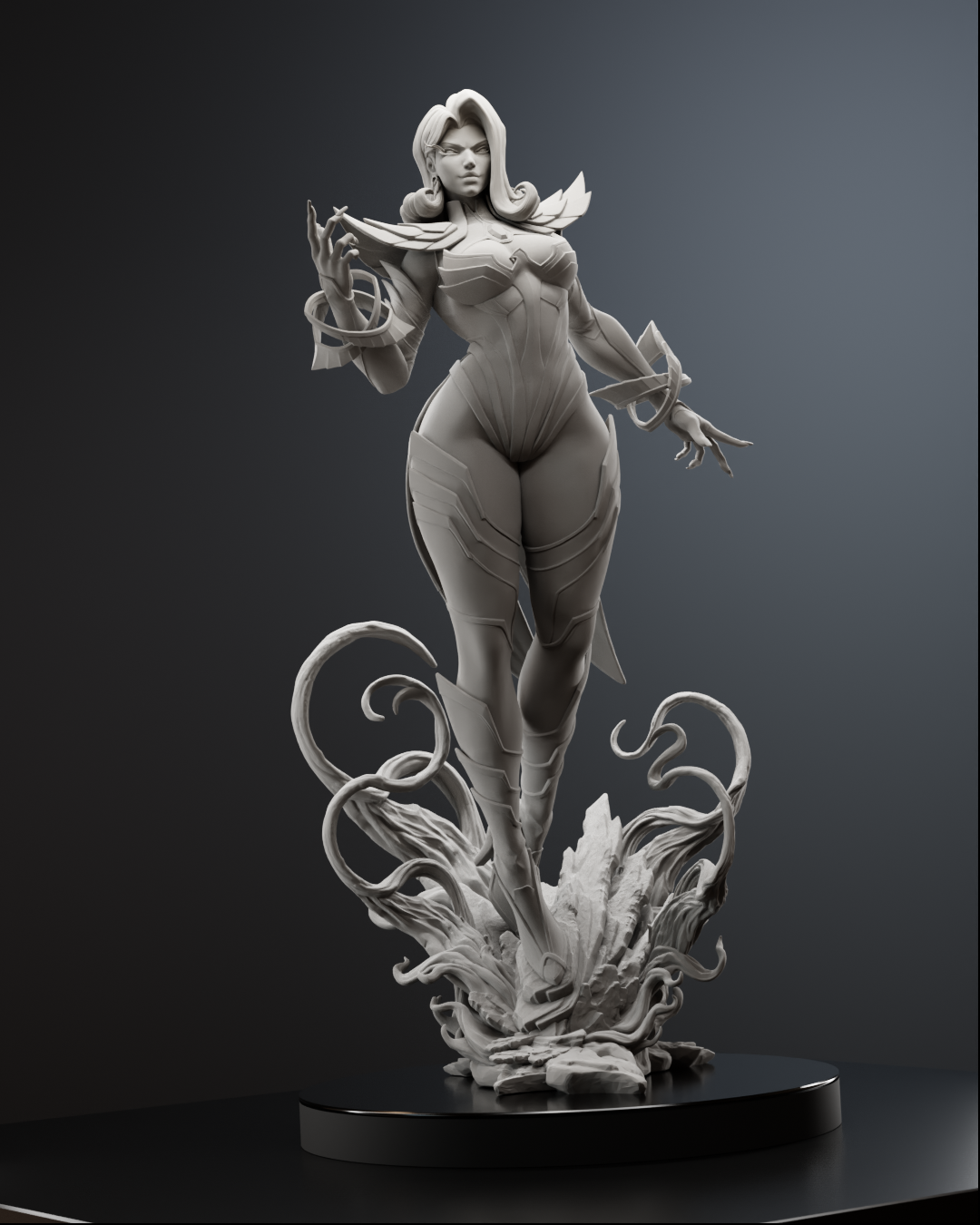 The Diamond Phoenix Statue