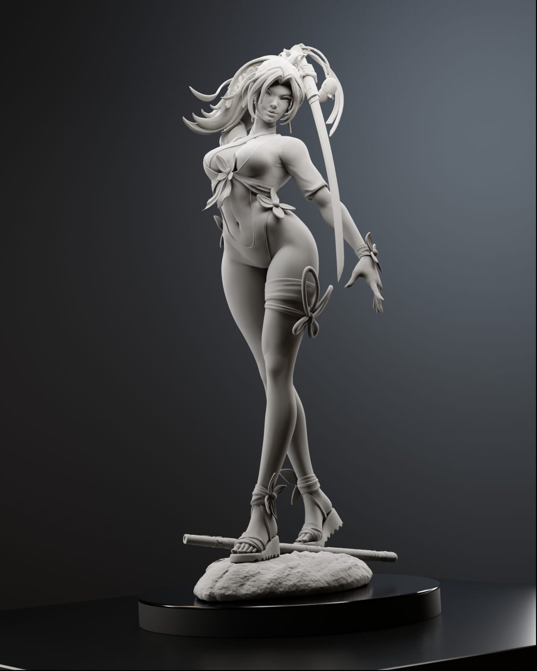 The Psychic Kunoichi Statue
