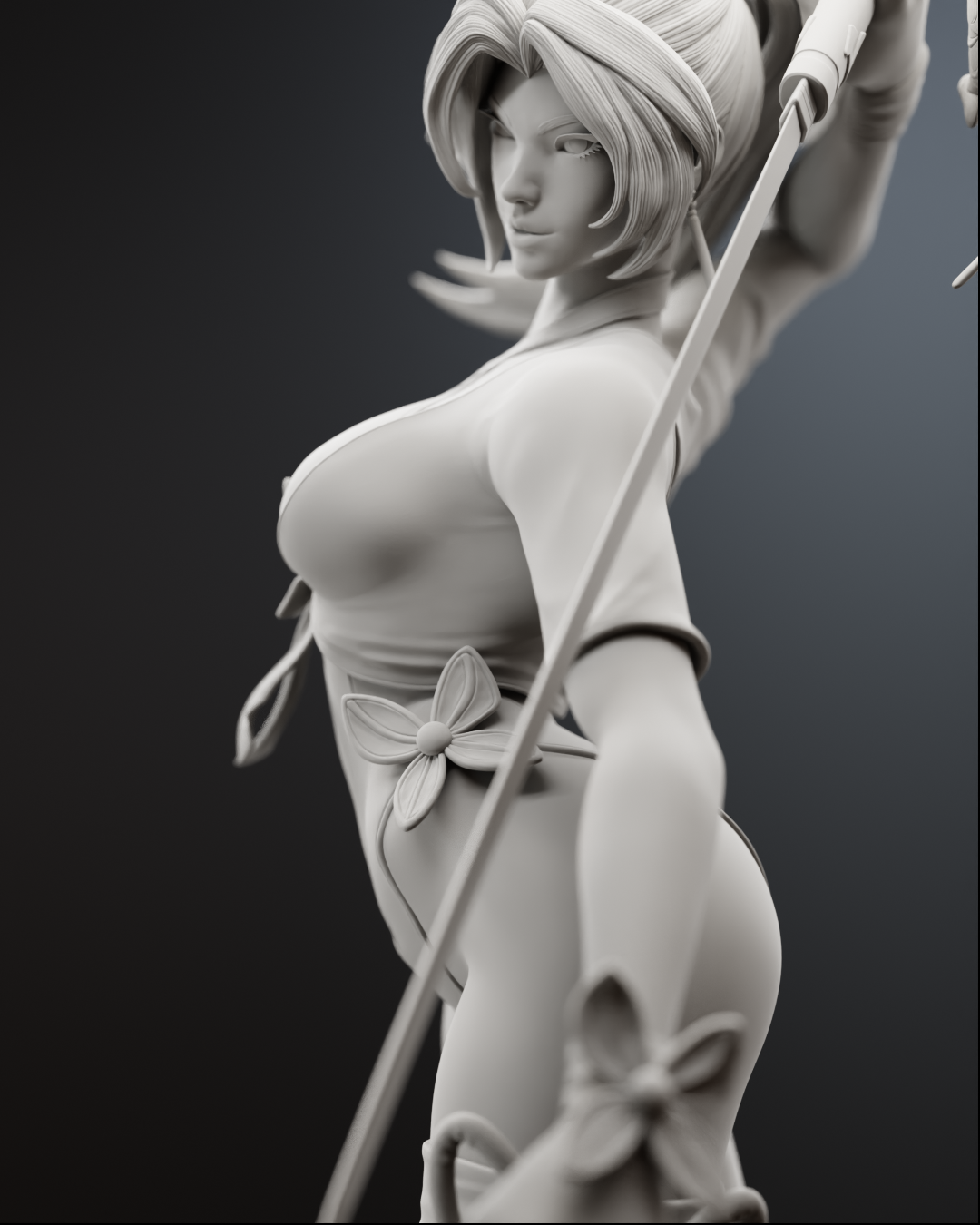 The Psychic Kunoichi Statue