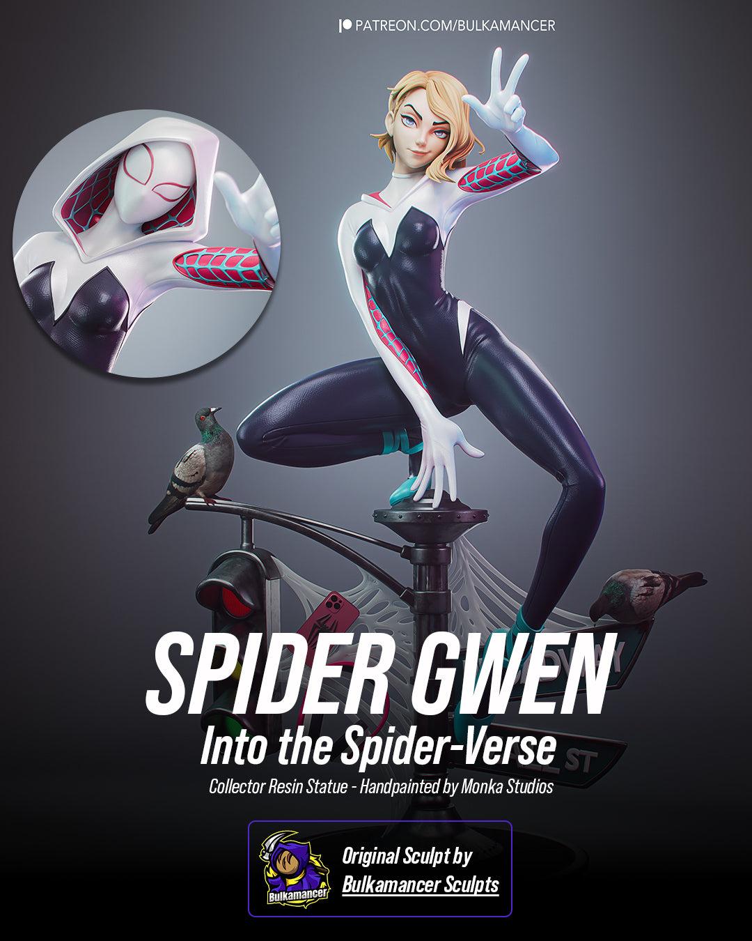The Ghost-Spider Statue