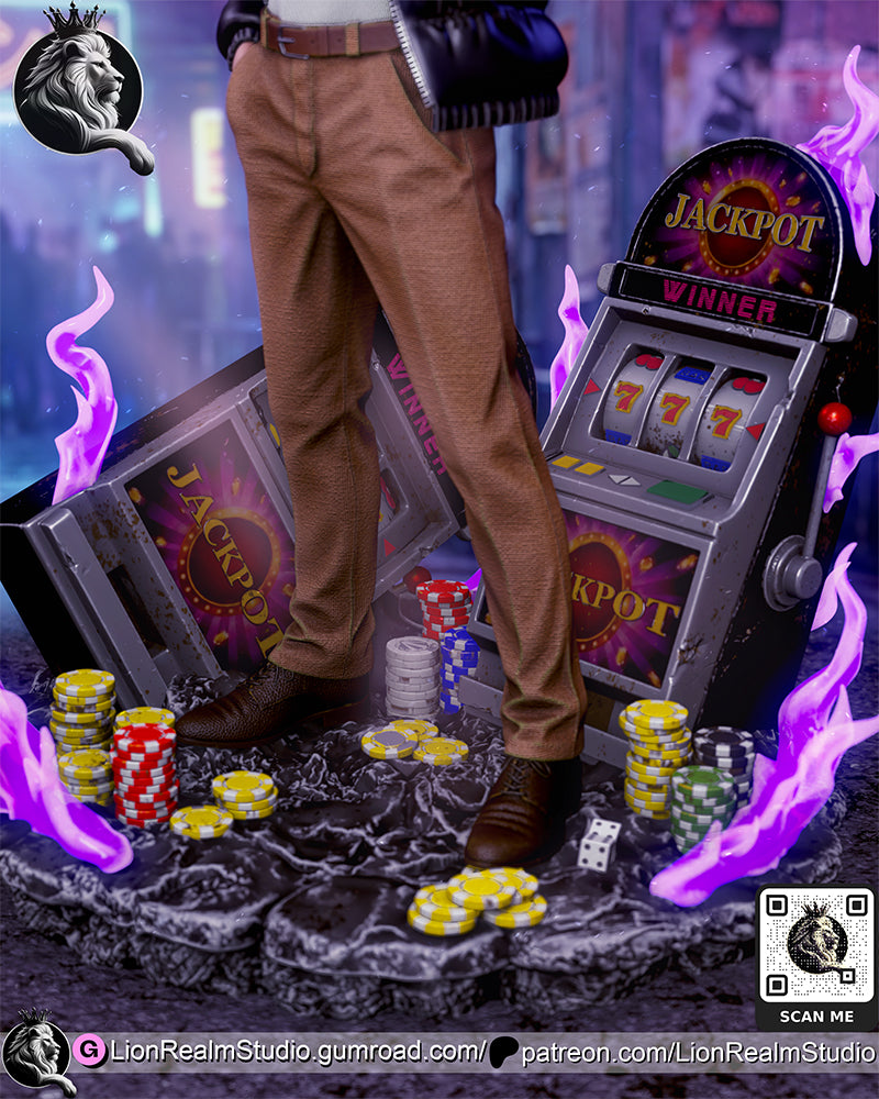 The Gambler Statue