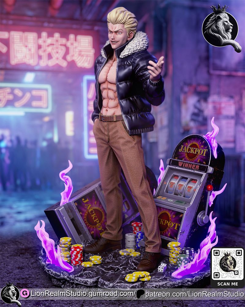 The Gambler Statue