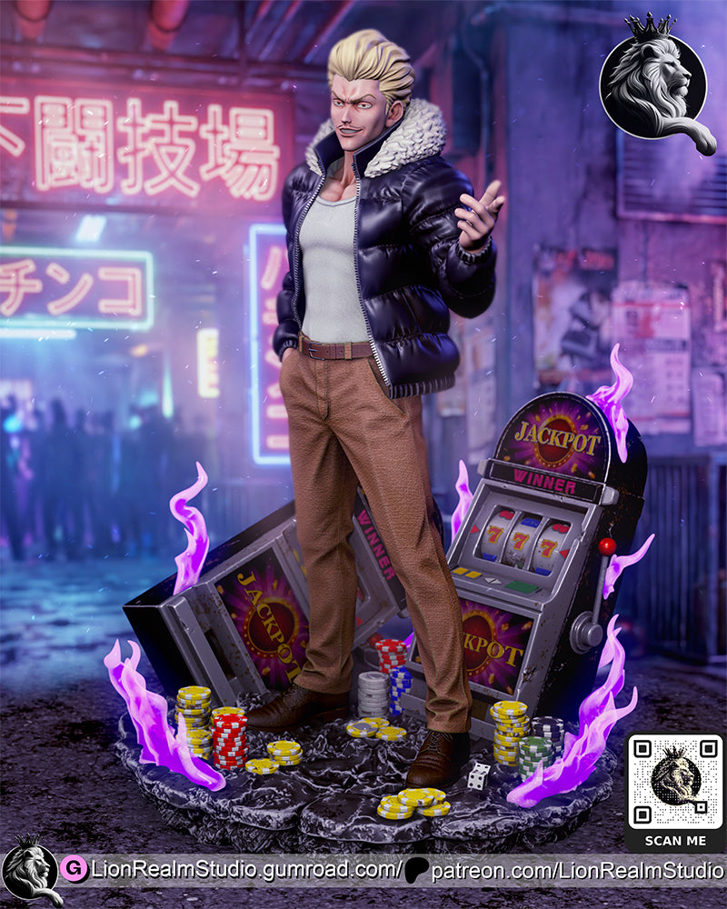 The Gambler Statue
