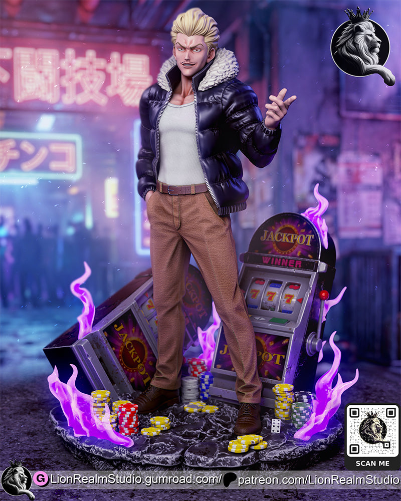 The Gambler Statue