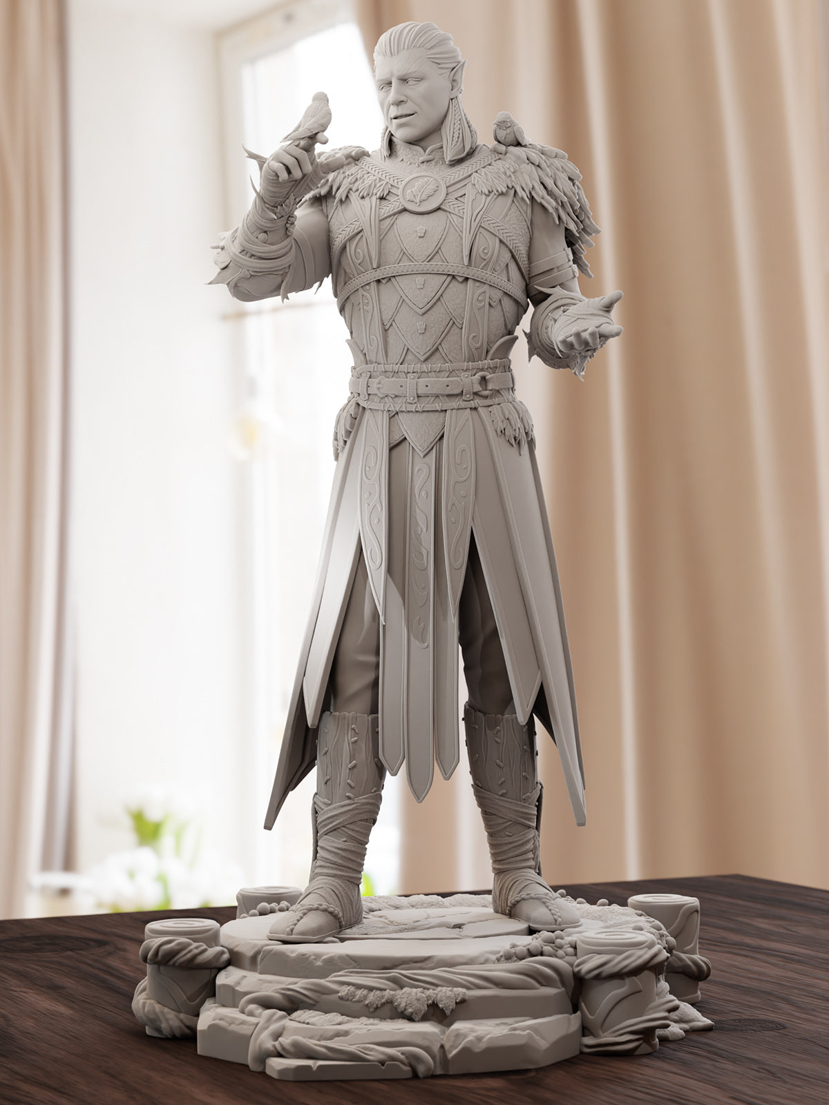 Halsin - Baldur's Gate 3 | Maximum Detailed 12K 3D printed figure