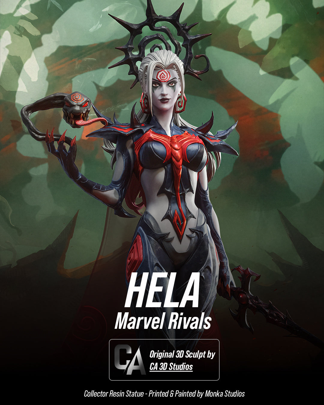 Empress of Death Statue