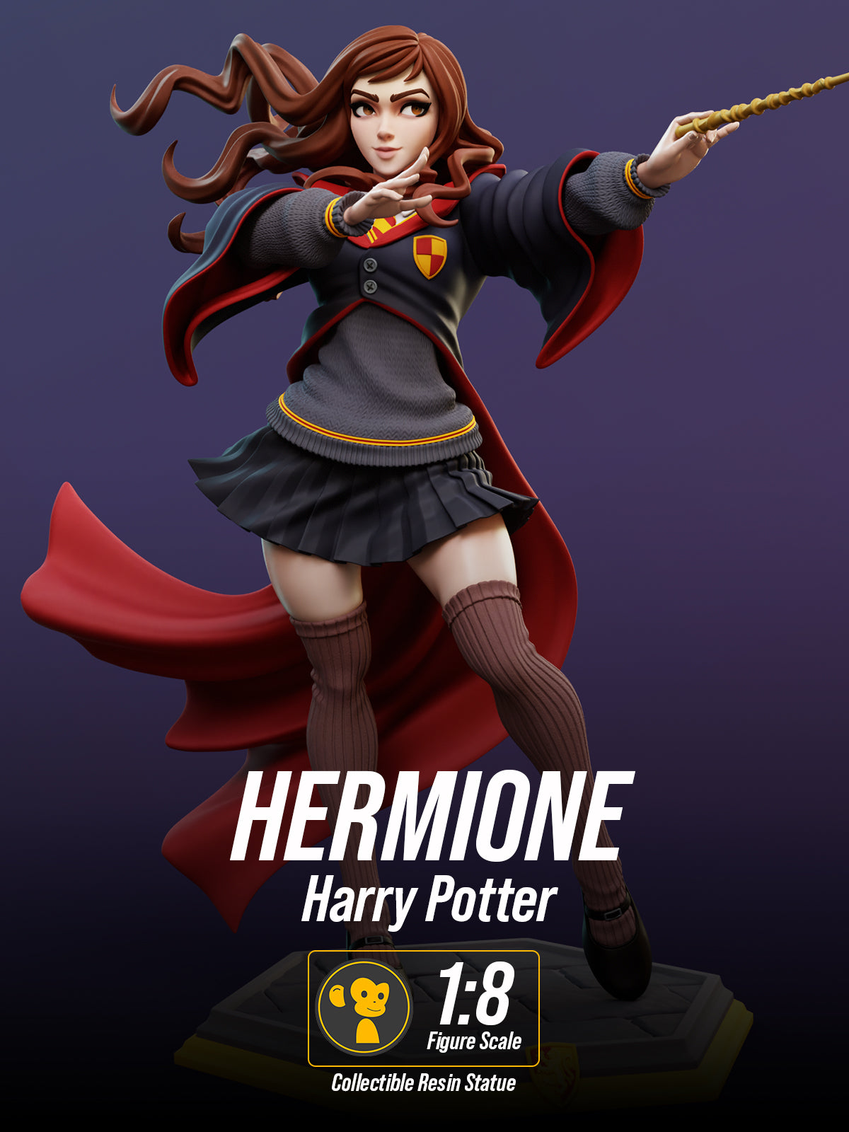 The Brightest Witch | Maximum Detailed 12K 3D printed figure