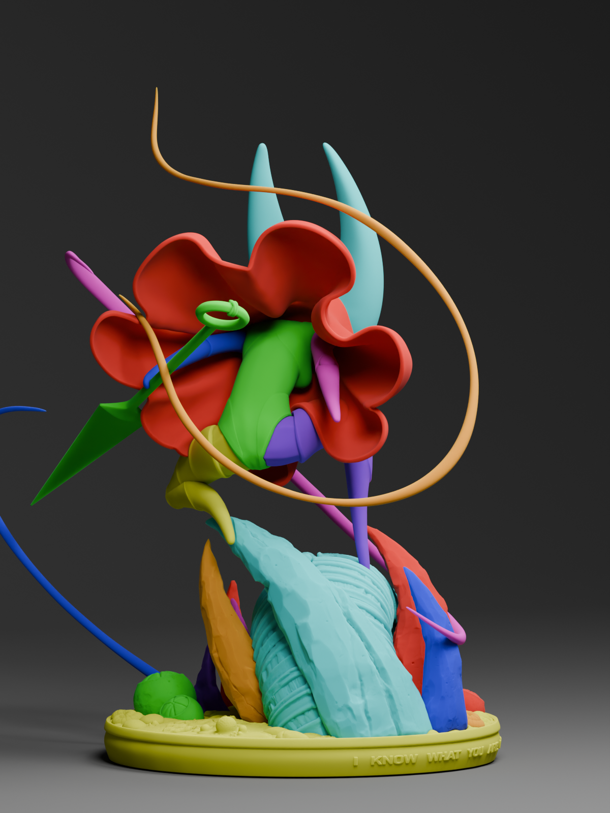 Guardian of Threads | Maximum Detailed 12K 3D Printed Figure