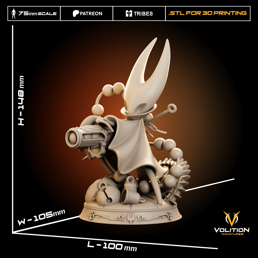 The Rosary Cannon | Maximum Detailed 12K 3D printed figure