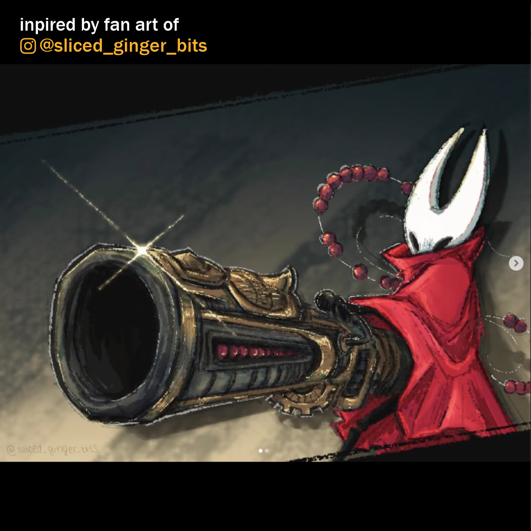 The Rosary Cannon | Maximum Detailed 12K 3D printed figure