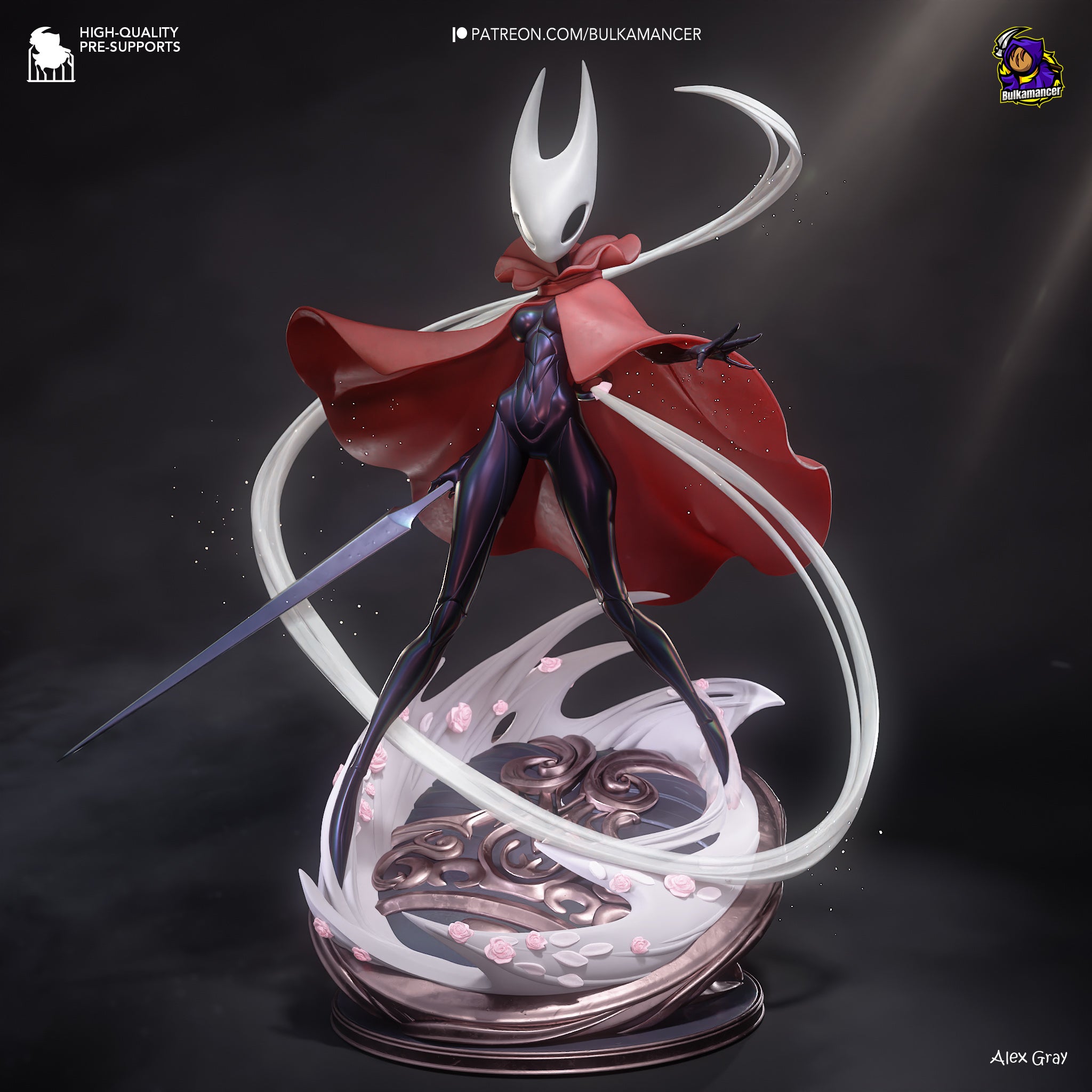 The Silk Sentinel | Maximum Detailed 12K 3D printed figure