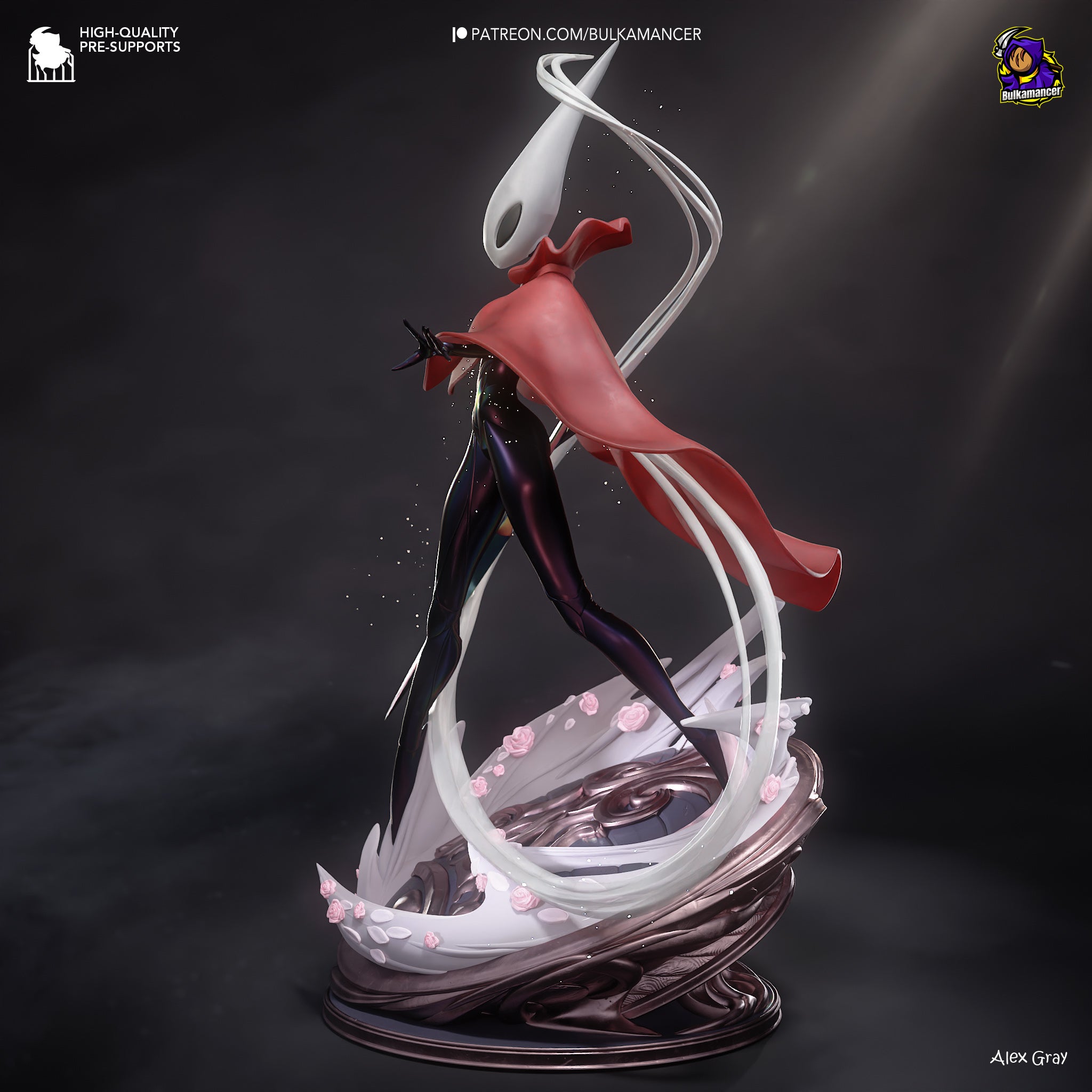 The Silk Sentinel | Maximum Detailed 12K 3D printed figure