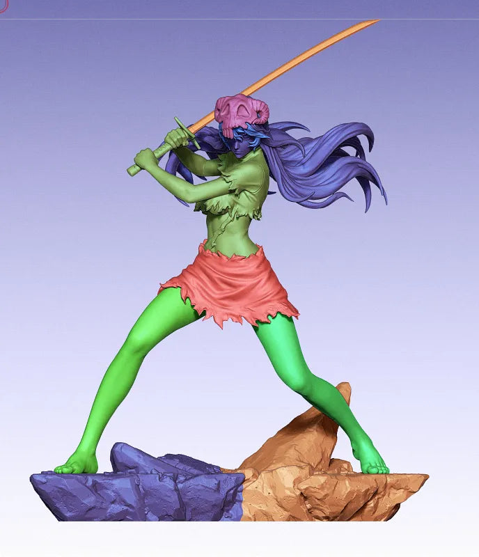 The Gentle Espada | Maximum Detailed 12K 3D printed figure