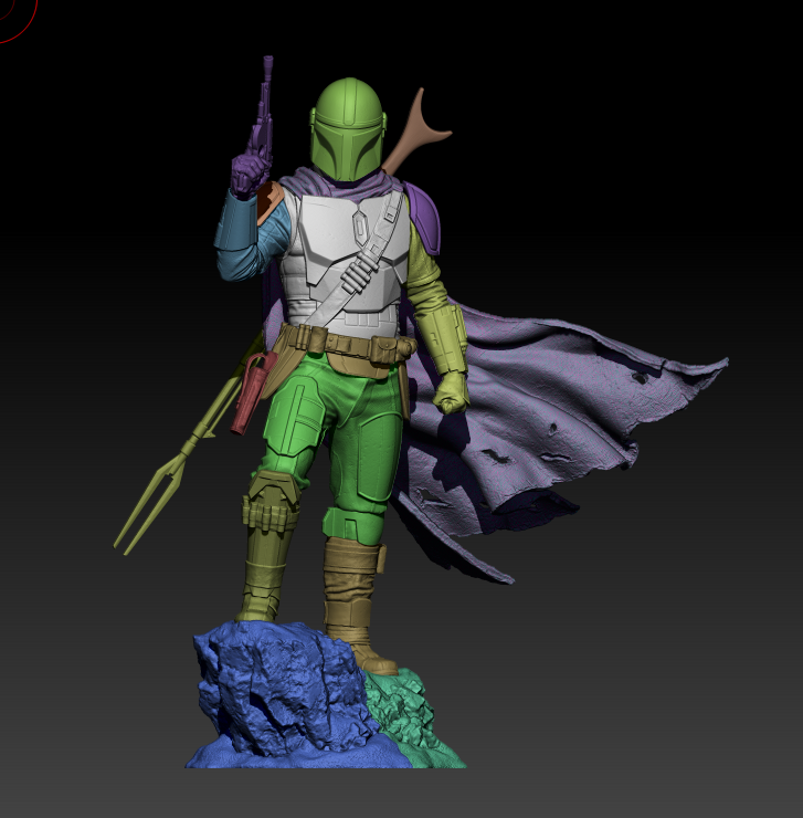 The Bounty Hunter Statue