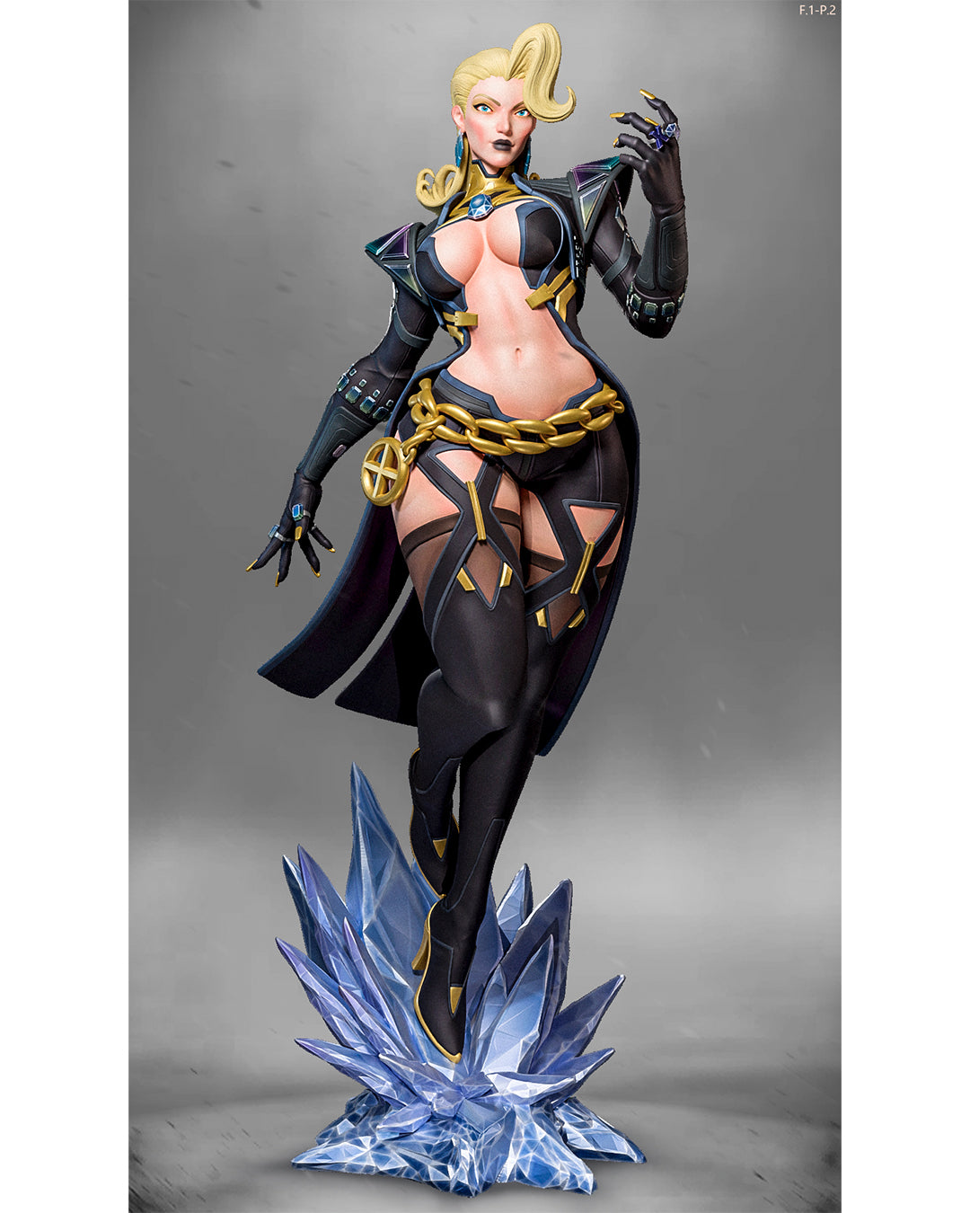 Frost Revolution | Maximum Detailed 12K 3D printed figure