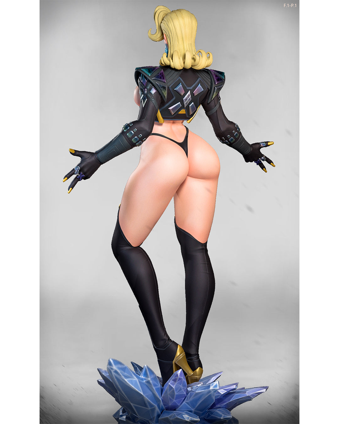 Frost Revolution | Maximum Detailed 12K 3D printed figure