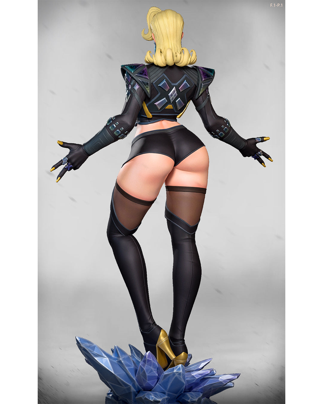 Frost Revolution | Maximum Detailed 12K 3D printed figure