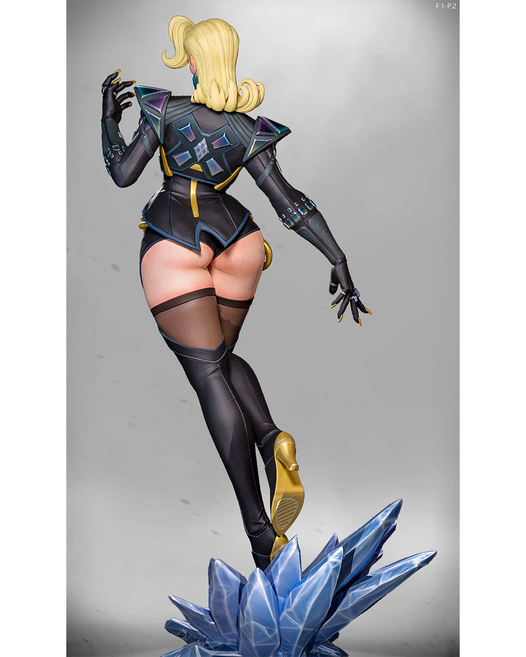 Frost Revolution | Maximum Detailed 12K 3D printed figure