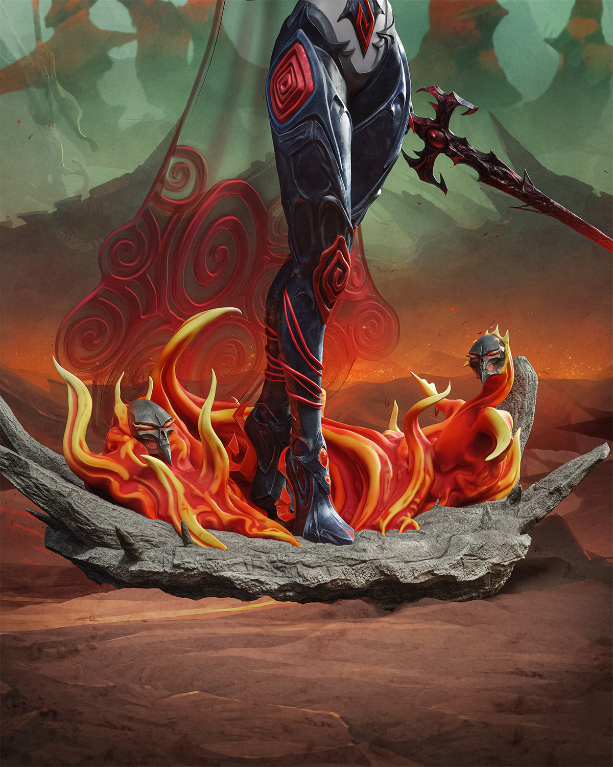 Empress of Death Statue