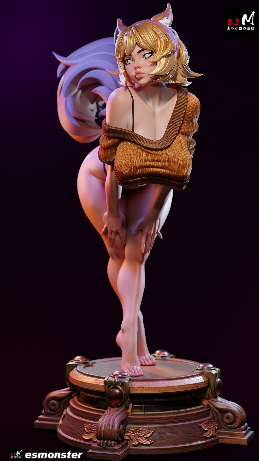 The Unbeatable Squirrel Statue