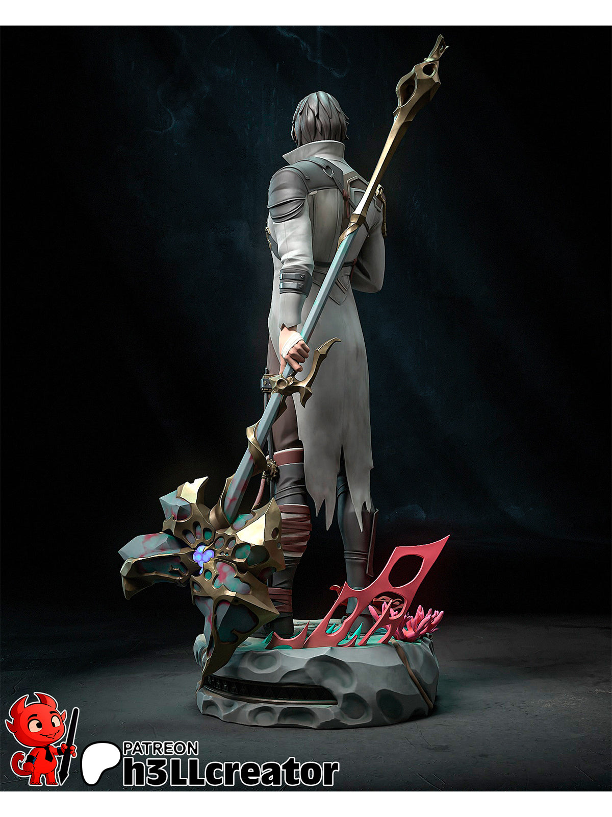 The Man of Progress | Maximum Detailed 12K 3D printed figure