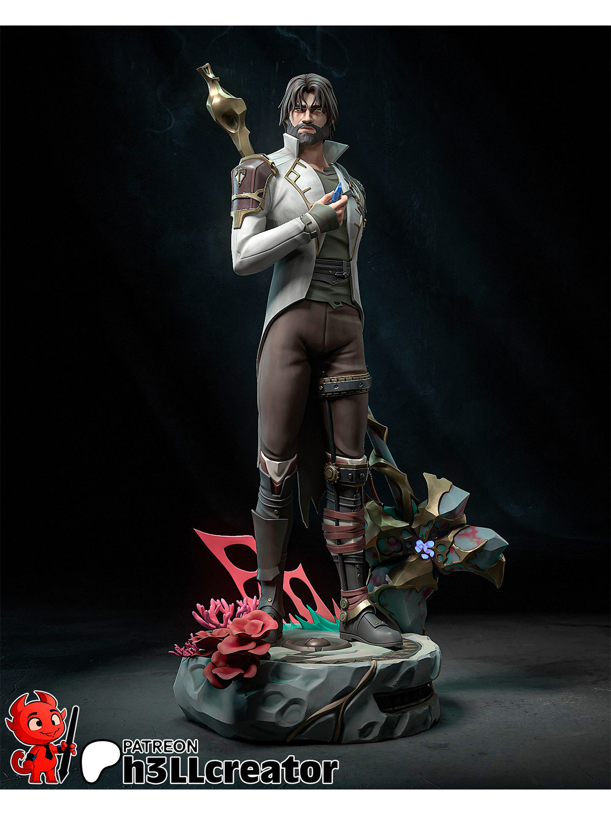 The Man of Progress | Maximum Detailed 12K 3D printed figure