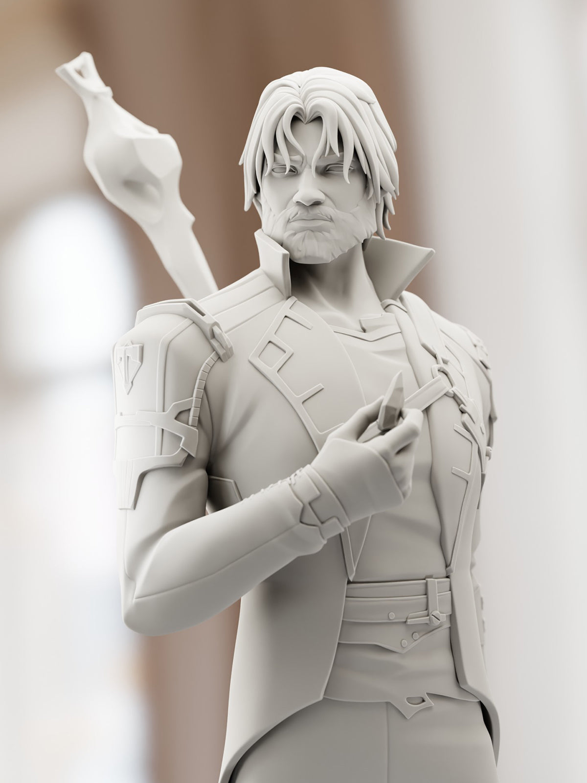 The Man of Progress | Maximum Detailed 12K 3D printed figure