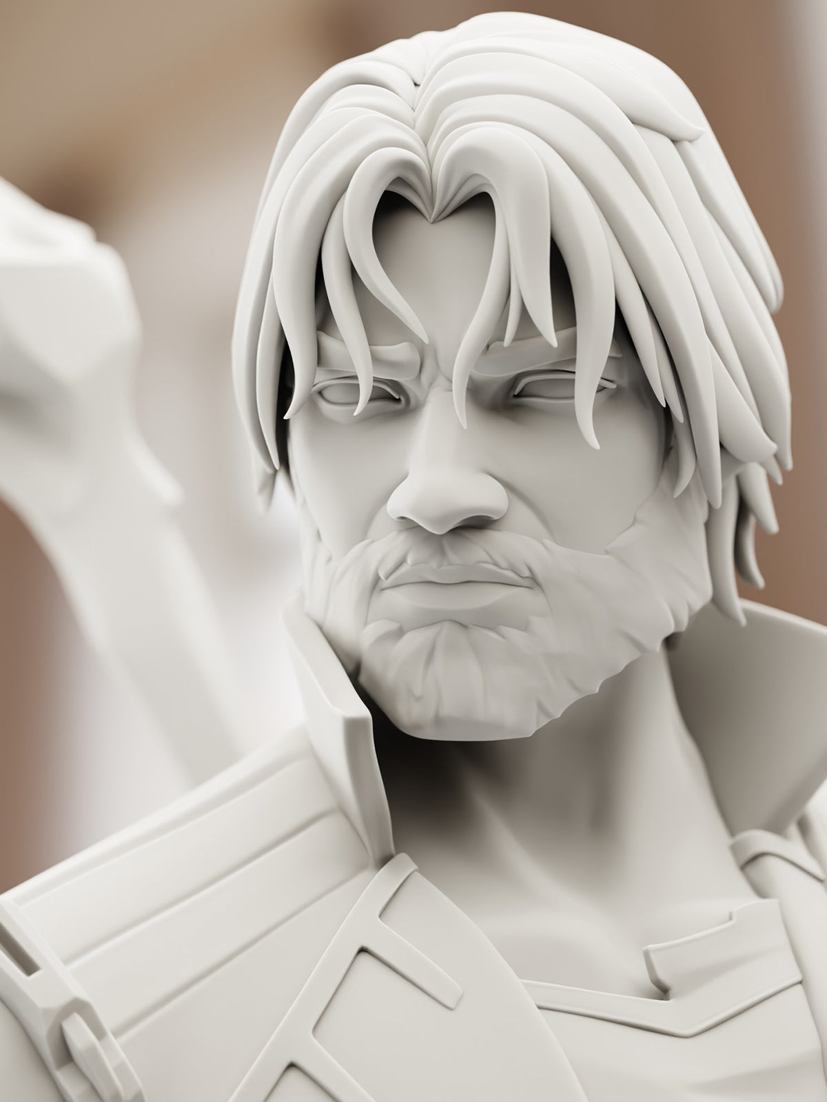 The Man of Progress | Maximum Detailed 12K 3D printed figure