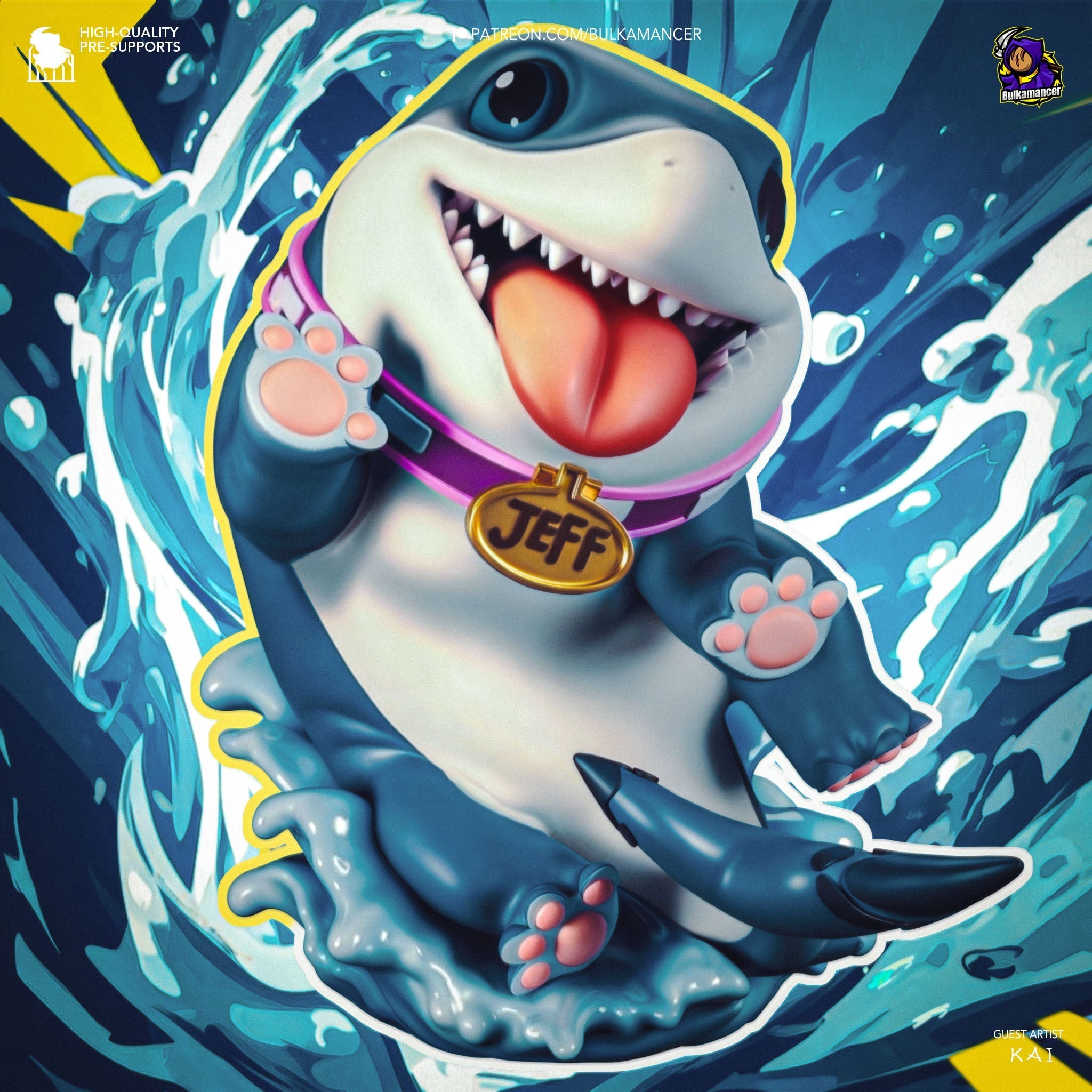 The Land Shark Statue