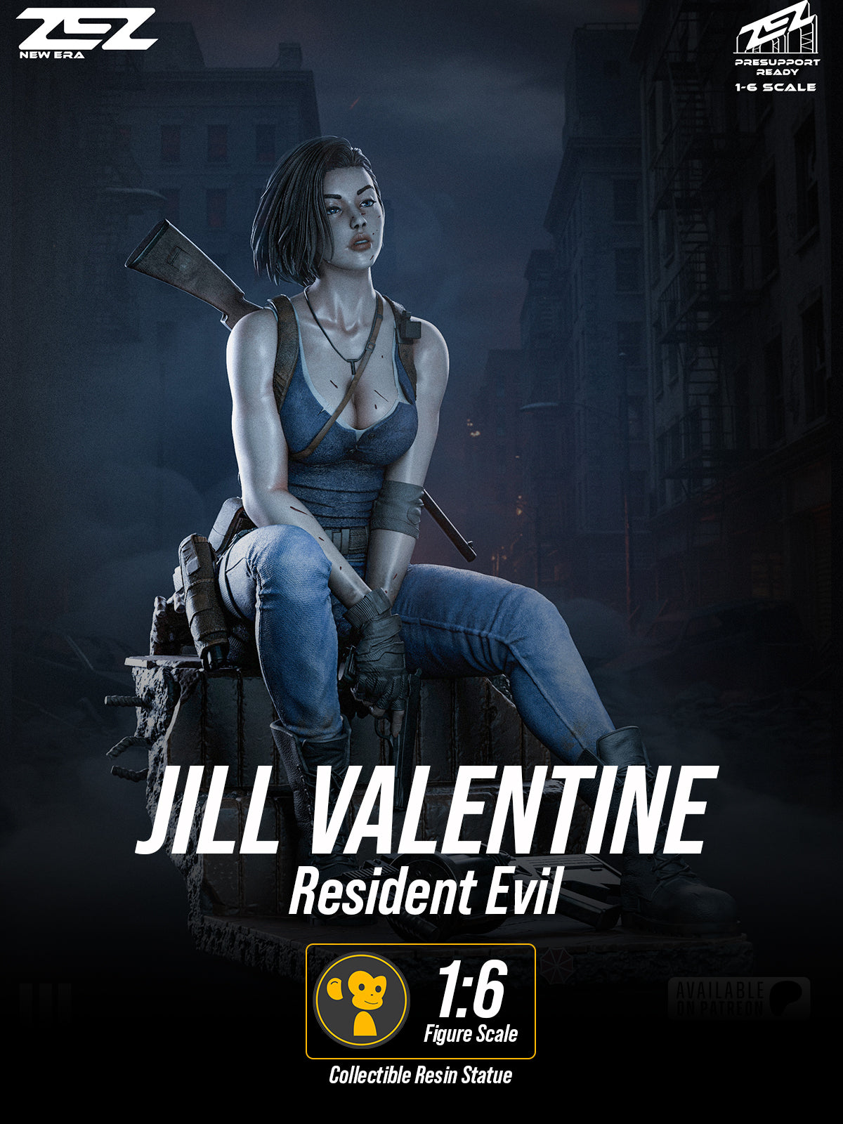 The Relentless Operative | Maximum Detailed 12K 3D printed figure