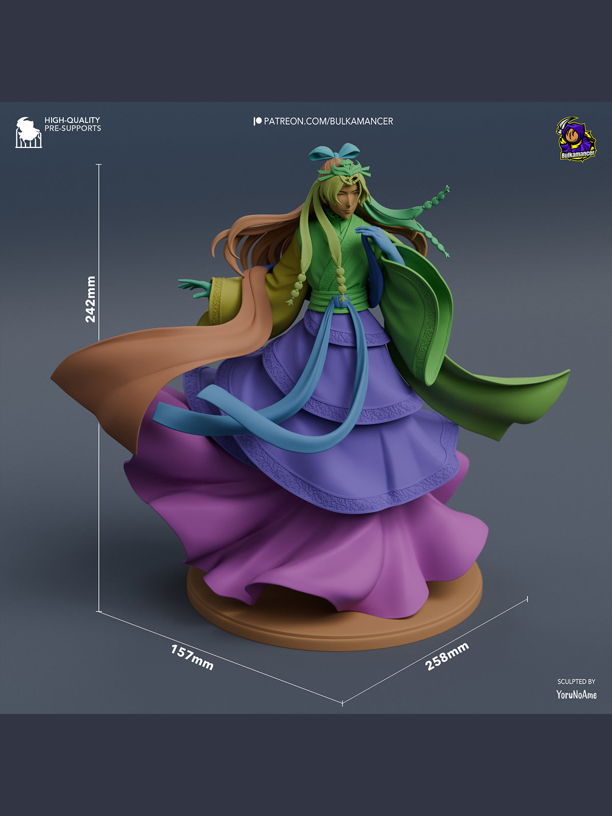 The Dancing Prince | Maximum Detailed 12K 3D printed figure