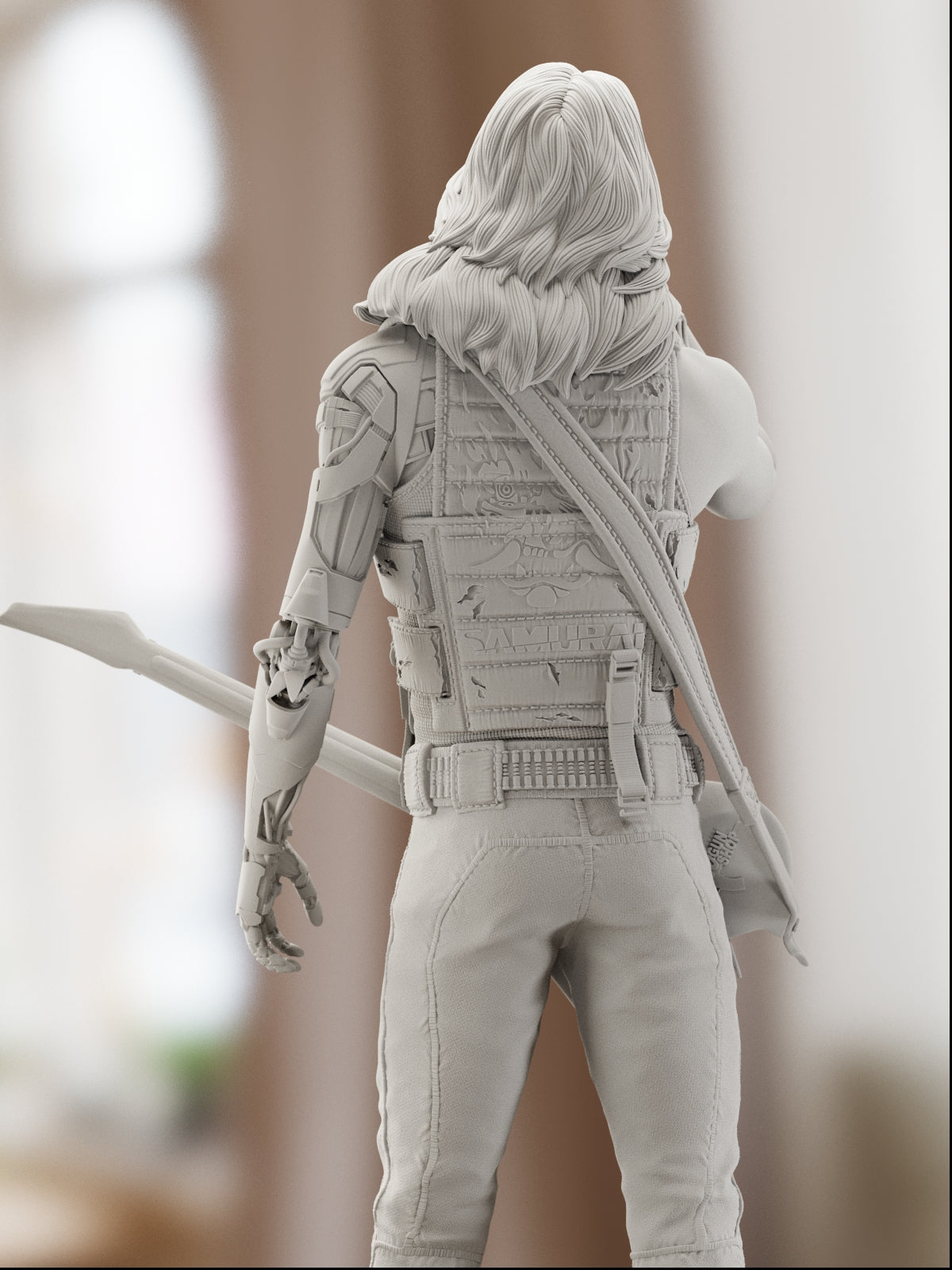 The City Legend | Maximum Detailed 12K 3D printed figure