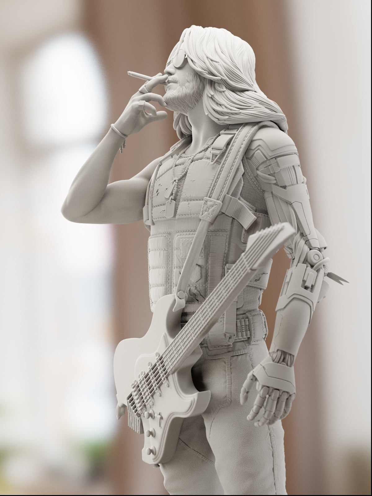 The City Legend | Maximum Detailed 12K 3D printed figure