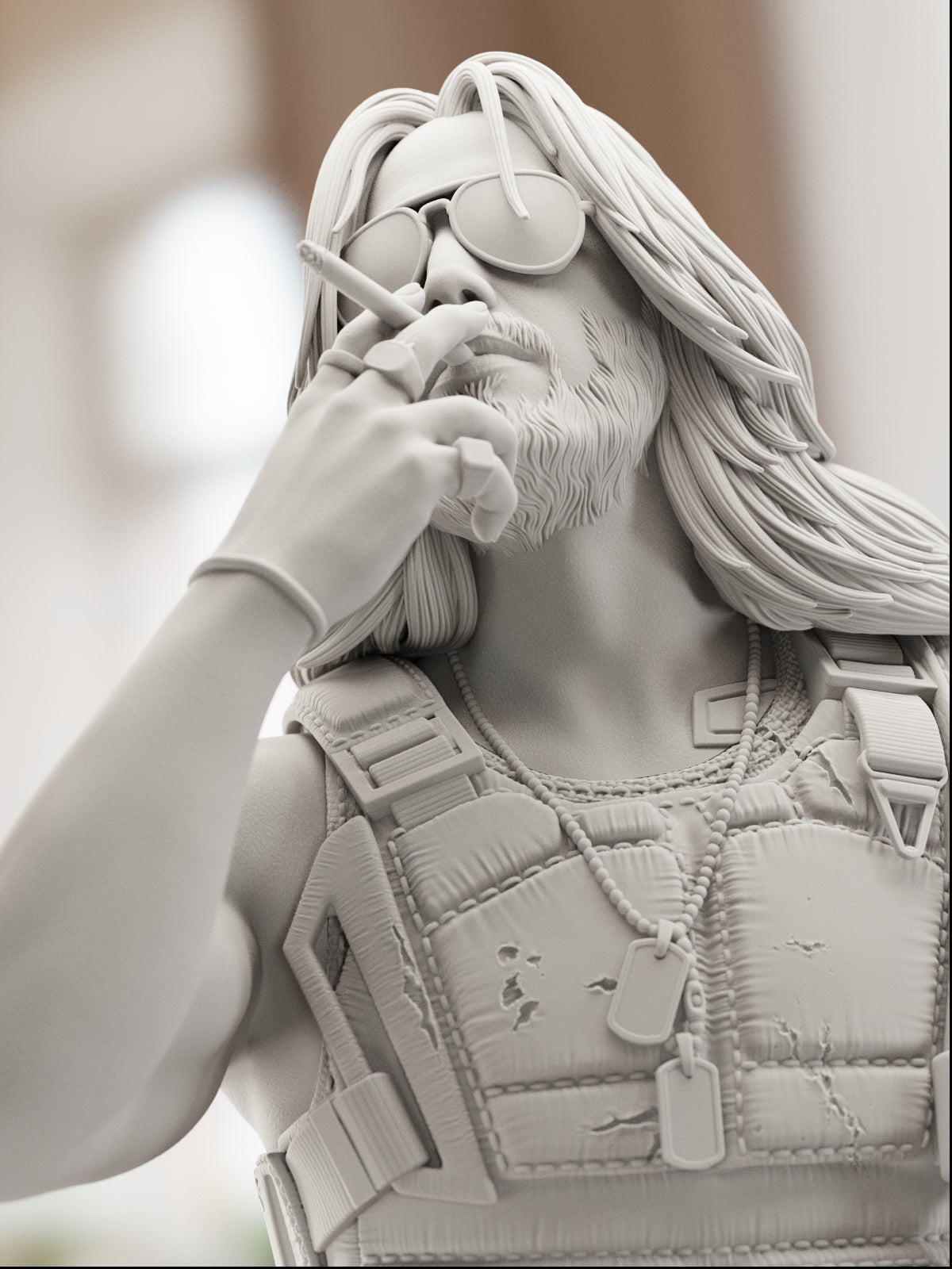 The City Legend | Maximum Detailed 12K 3D printed figure