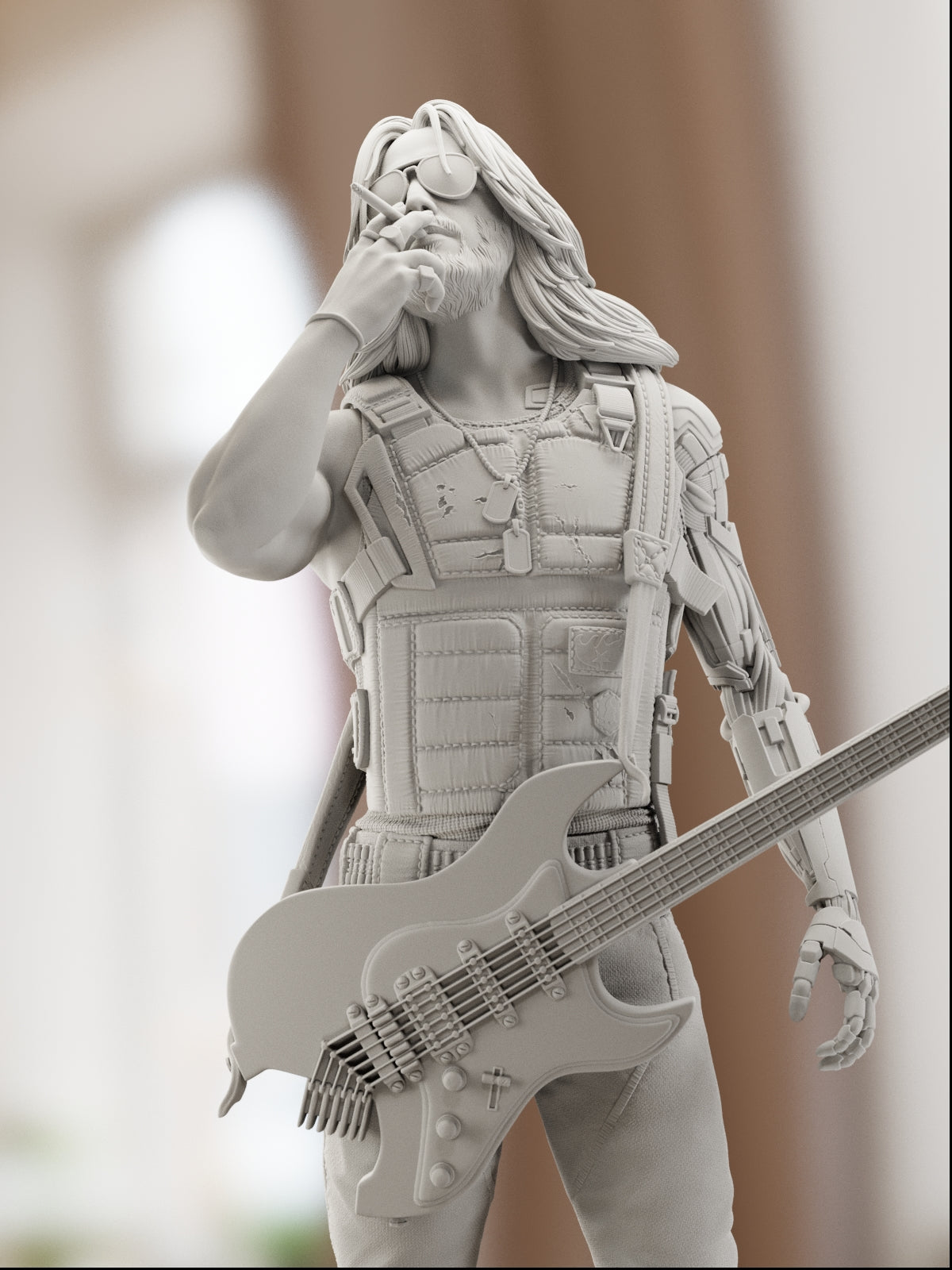 The City Legend | Maximum Detailed 12K 3D printed figure